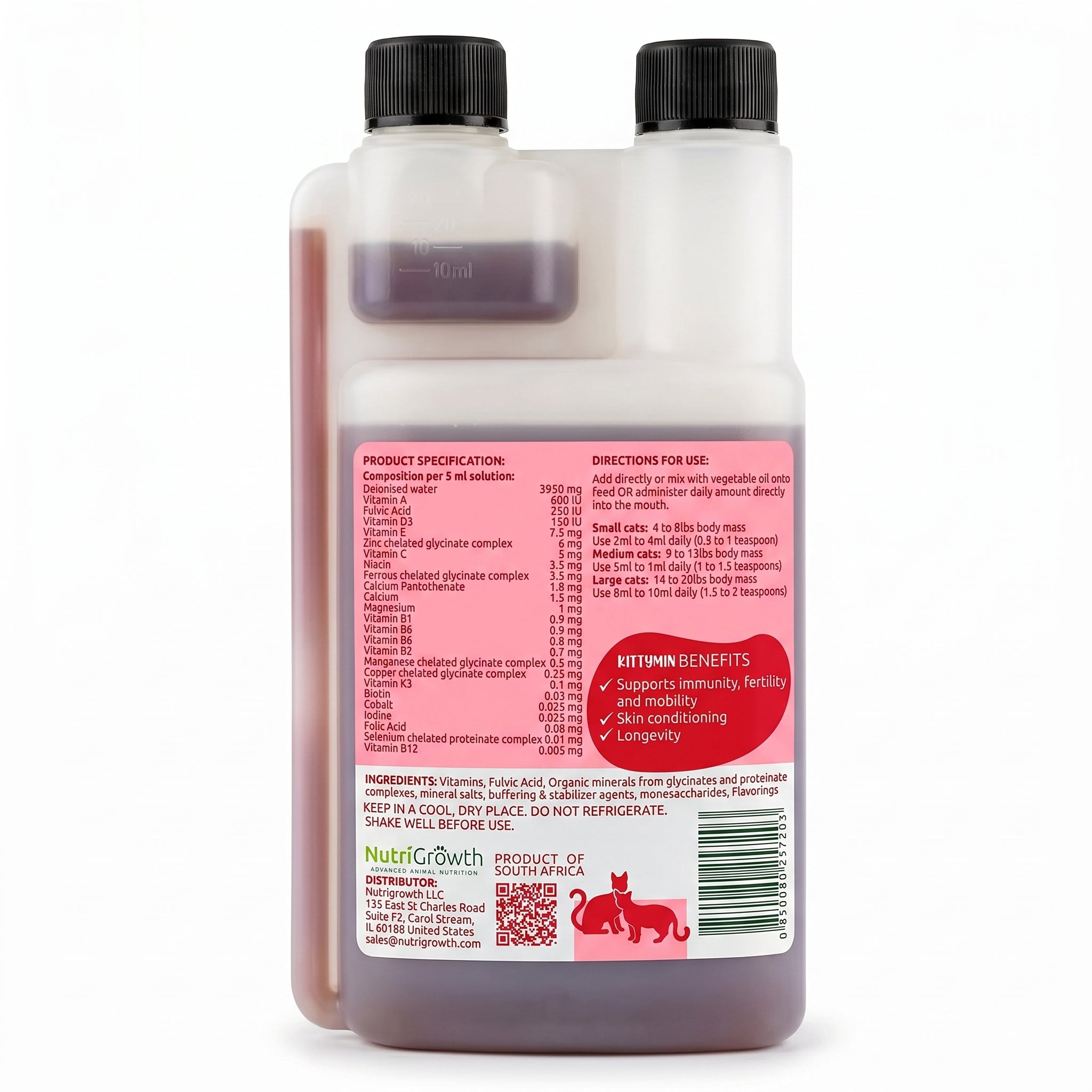 KittyMin – Advanced Daily Vitamin, Mineral and Wellness Support for Cats
