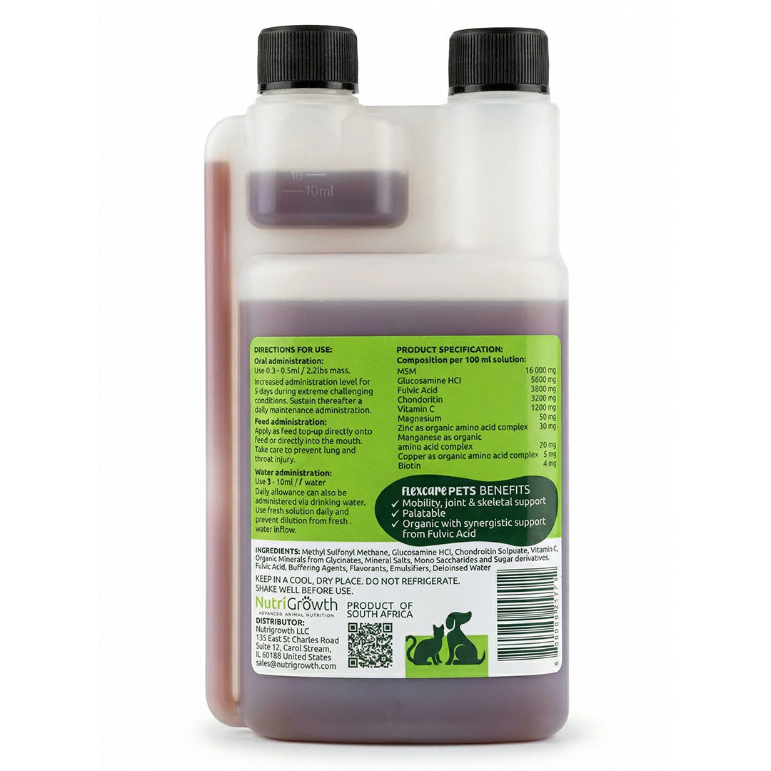 FlexCare Pets & DoggyMin Bundle (Joint, Mobility, Skin, Immunity and Fertility Support For Dogs & Cats)